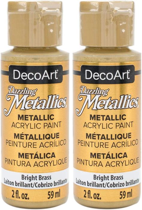 decoart dazzling metallics acrylic paint